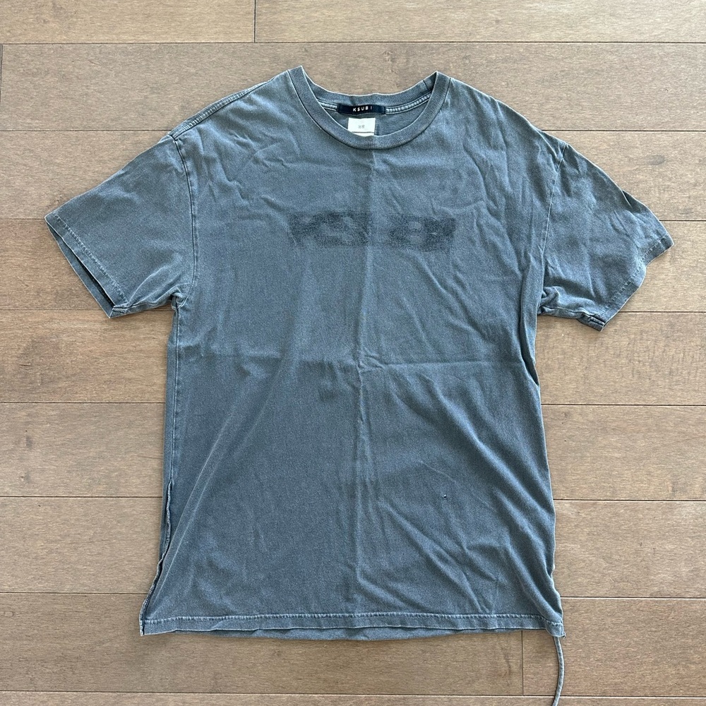 Ksubi Faded Black Short Sleeve Tee